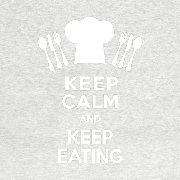 Keep Calm and Keep Eating by AntiqueImages